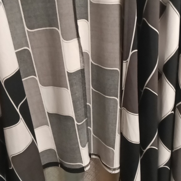 FINAL PRICE NWT CSC studio multi-colored assymetrical patterned cardigan - Picture 7 of 9